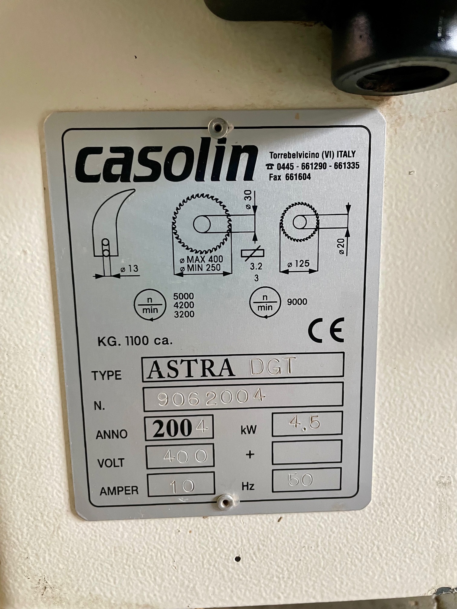 squadratrice CASOLIN mod. ASTRA DGT (3)